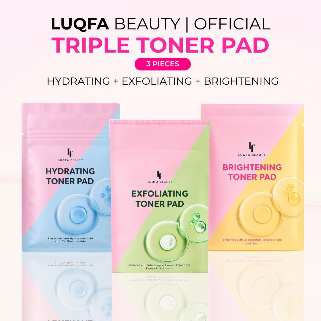 Triple Toner Pad